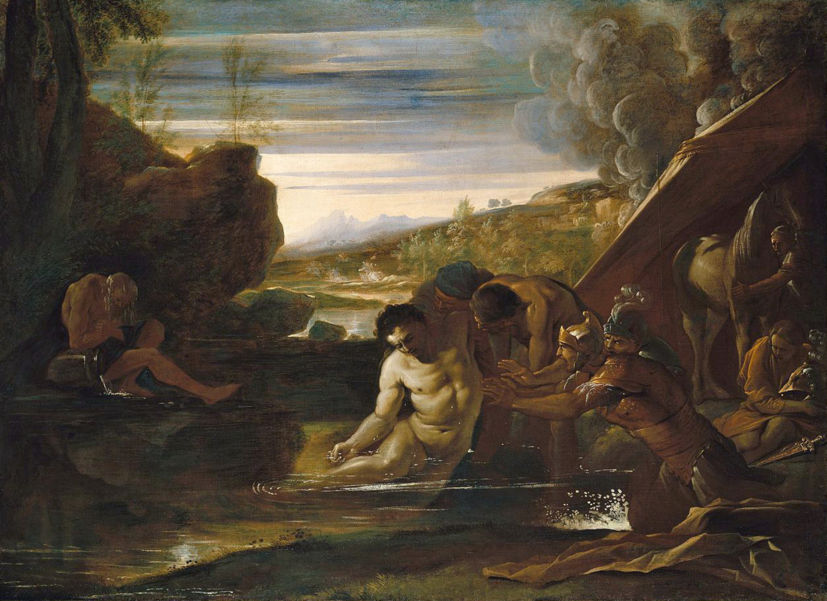 alexander the great rescued from the river cydnus